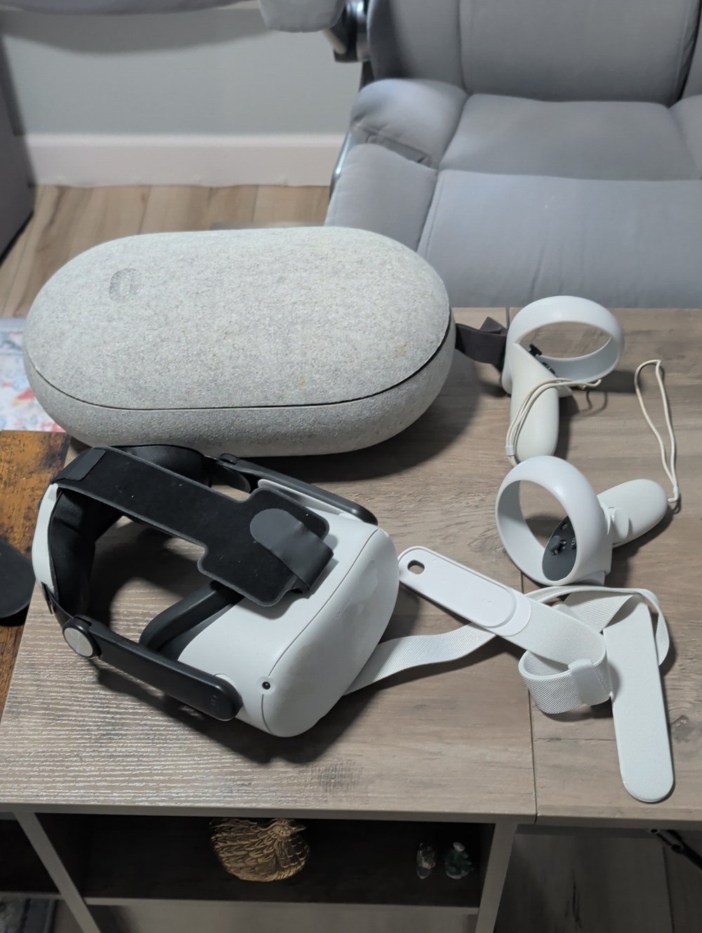 Quest 2 VR Headset, Case, And After Market Accessories